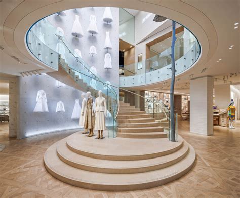 dior stairwall|dior paris interior design.